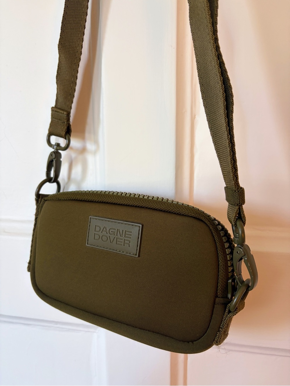 Dagne Dover Olive Green Mini Crossbody - Picture 2 of 11